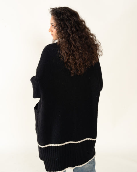 CAPPOTTO CON BORDATURA